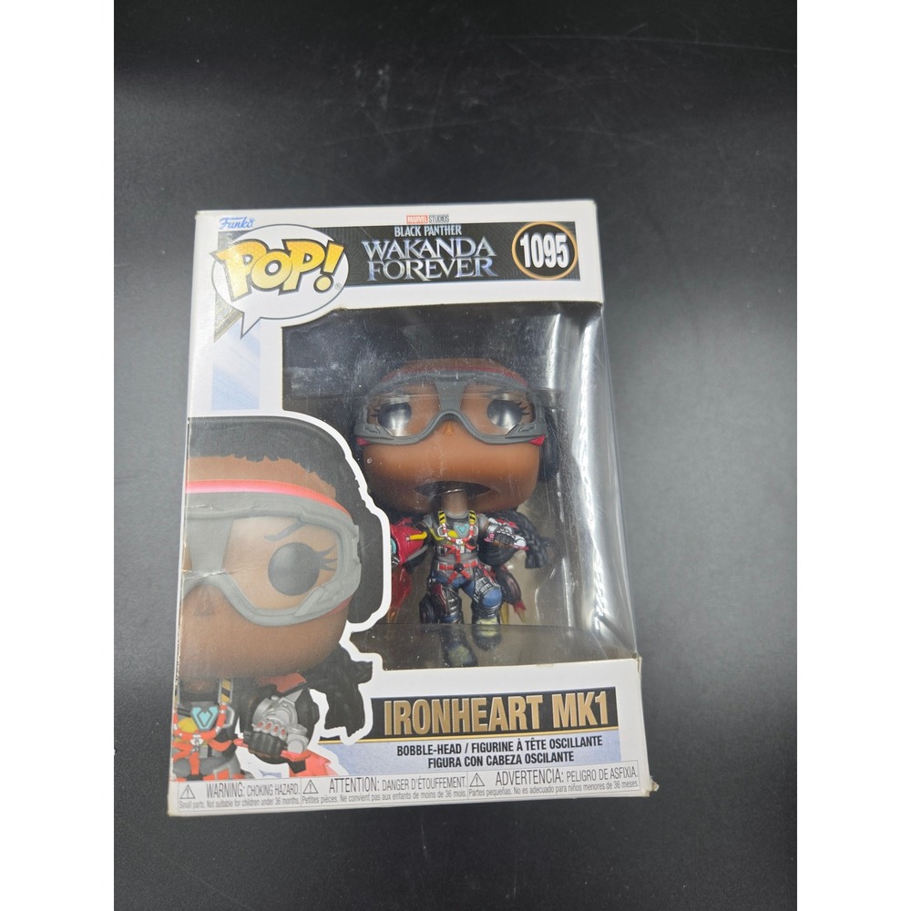 Funko Pop Marvel Black Panther Wakanda Forever Ironheart MK1 1095 Bobble-Head